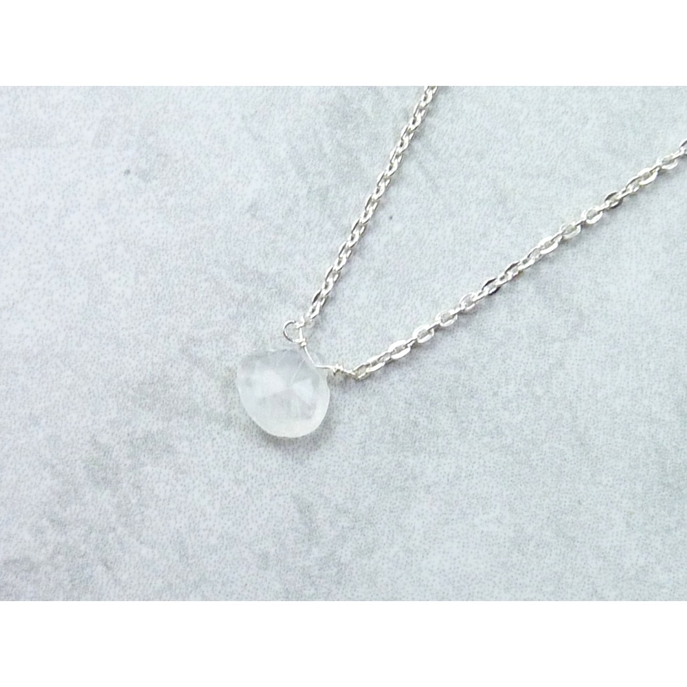 Moon Stone .925 Sterling Silver Neckalce